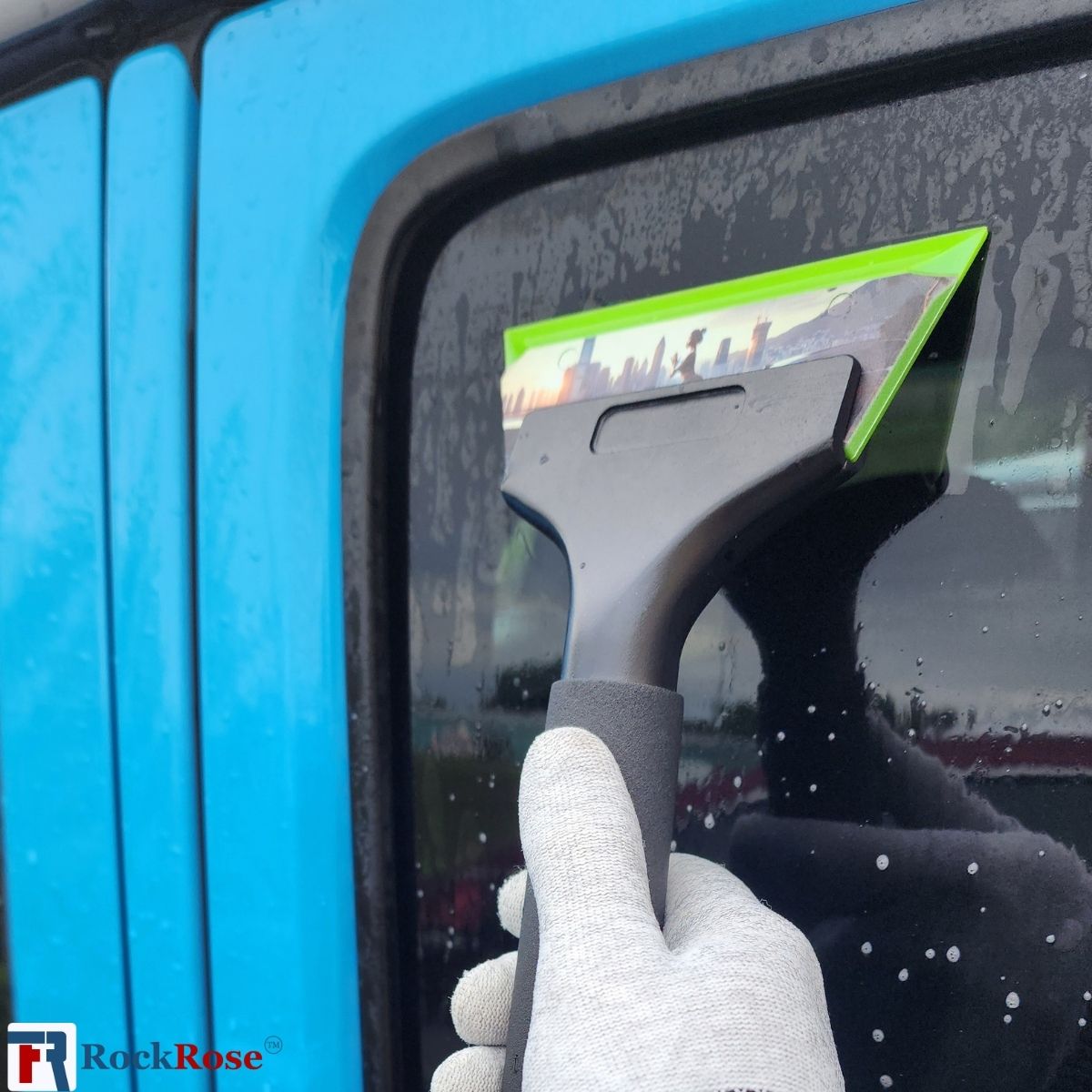 “5″ Rectangular Beveled Squeegee Blade – Vinyl Wrap, Window Tint & PPF Tool | RockRose”