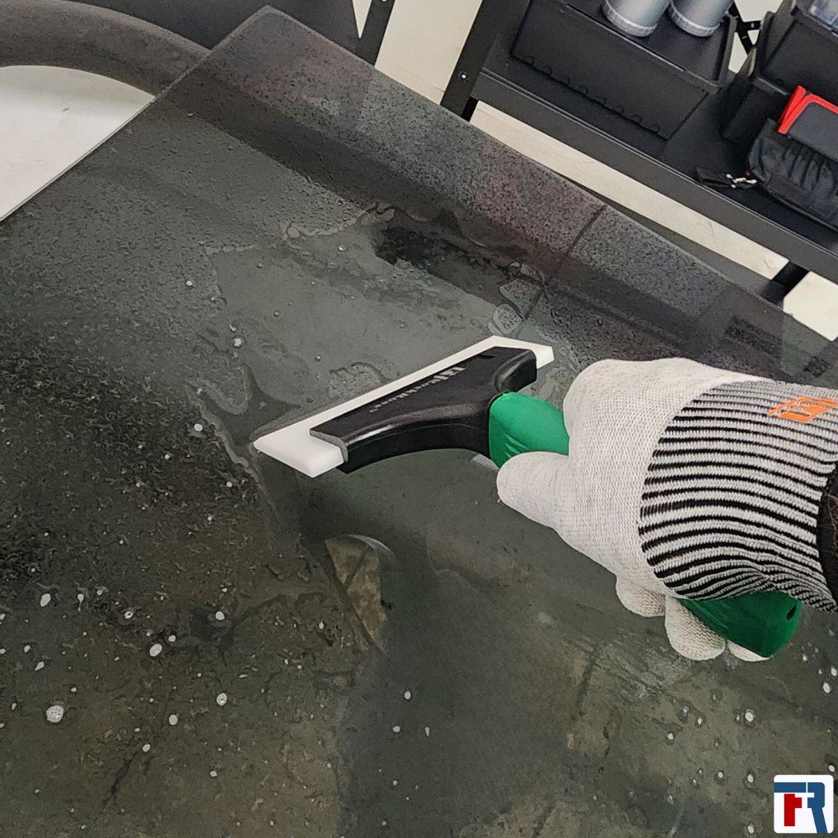 Long I-Beam Squeegee Handle for Smooth Tint & Wrap Installations