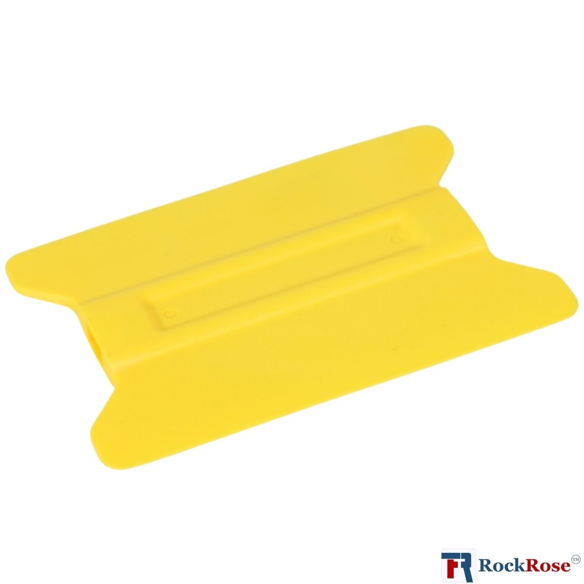 RockRose Soft Felt-Edge Yellow Wing Squeegee for Film & Wrap