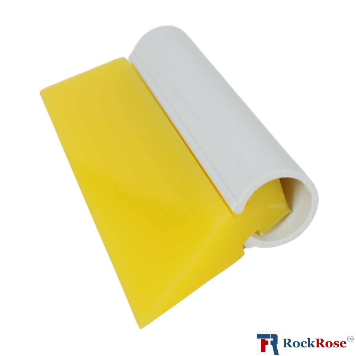 Yellow Turbo Squeegee with Rubber Handle – Vinyl Wrap & Window Tint Tool | RockRose