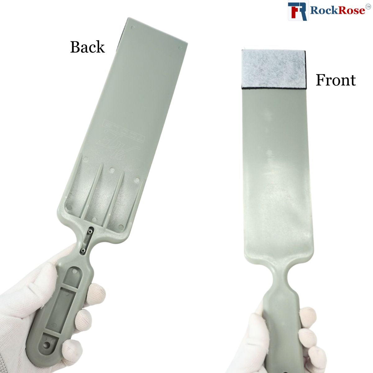 RockRose Long‑Handle Scrubber Squeegee for Tinting – Window Film & Vinyl Application Tool