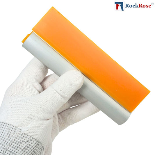 Turbo Squeegee for Film & Vinyl (3.9″ × 2.7″) – Soft Rubber Blade Tool
