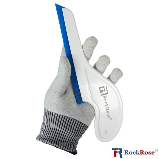 RockRose Side Swipe Blue Water Blade – Replaceable Wrap & Tint Tool