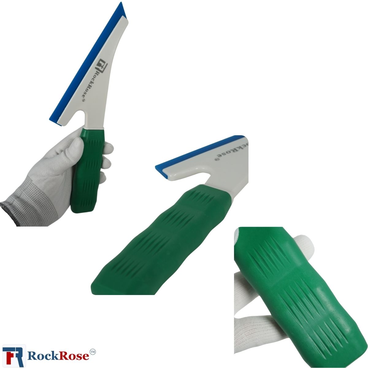 Stroke Doctor Blue Squeegee Blade – Professional Window Tint & PPF Tool | RockRose Film