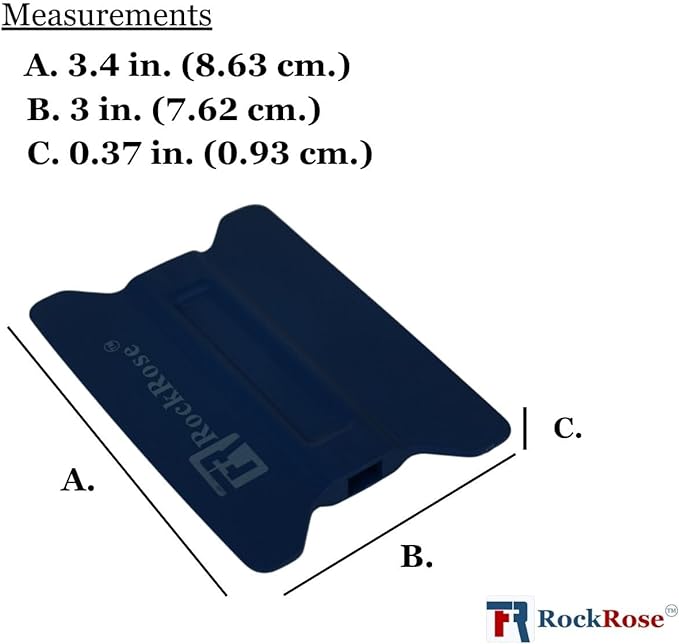 Blue Wing Squeegee (Hard) – Precision Window Film Trimming Tool