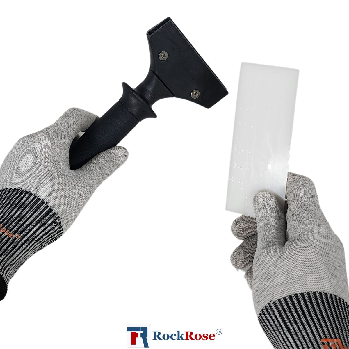 Durable Reinforced Plastic Tool Handle – 8.8″ Ergonomic Replacement for Shovels & Tools
