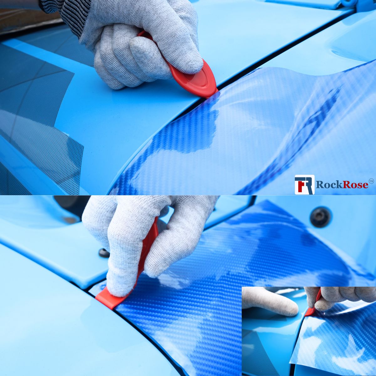 RockRose Tucker – Vinyl Wrap Edge Tucking Tool for Cars