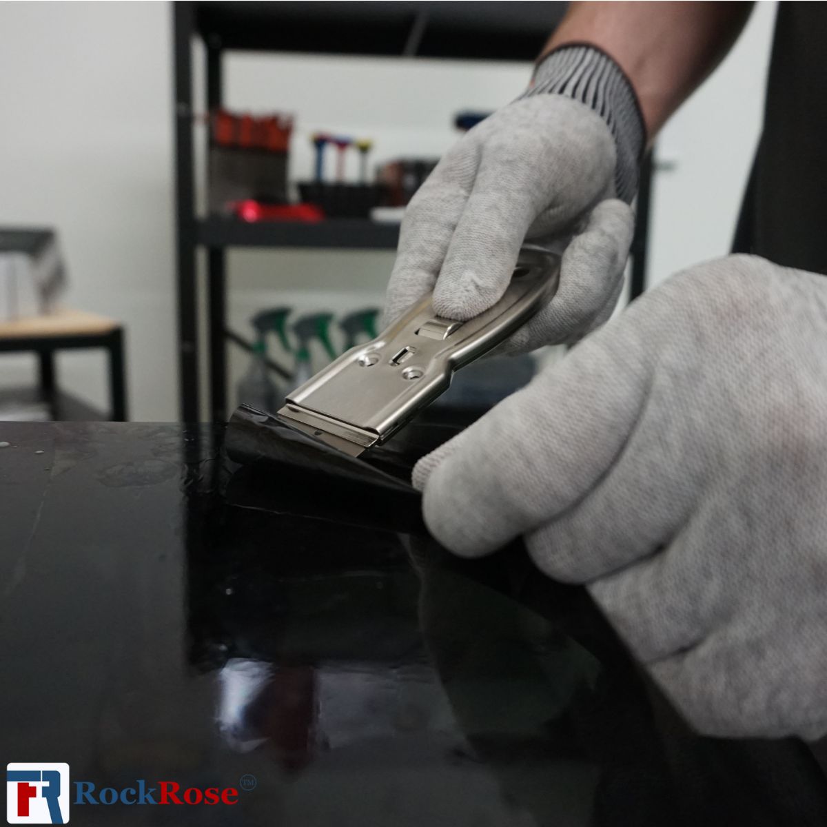 Steel Razor Scraper | Vinyl Wrap & Adhesive Removal Tool – RockRose Film
