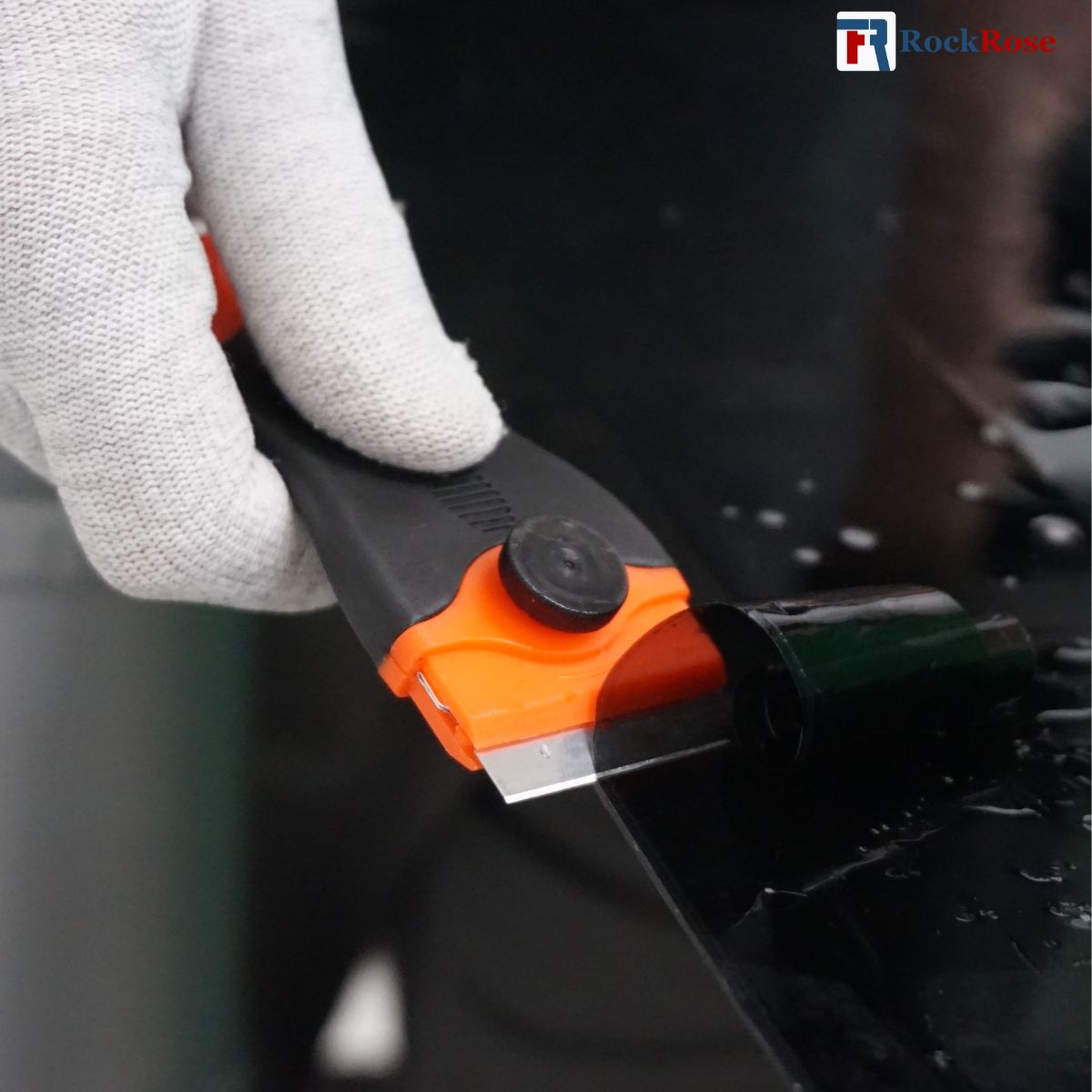 RockRose Dual-Blade Vinyl Wrap & Tint Razor Scraper Tool