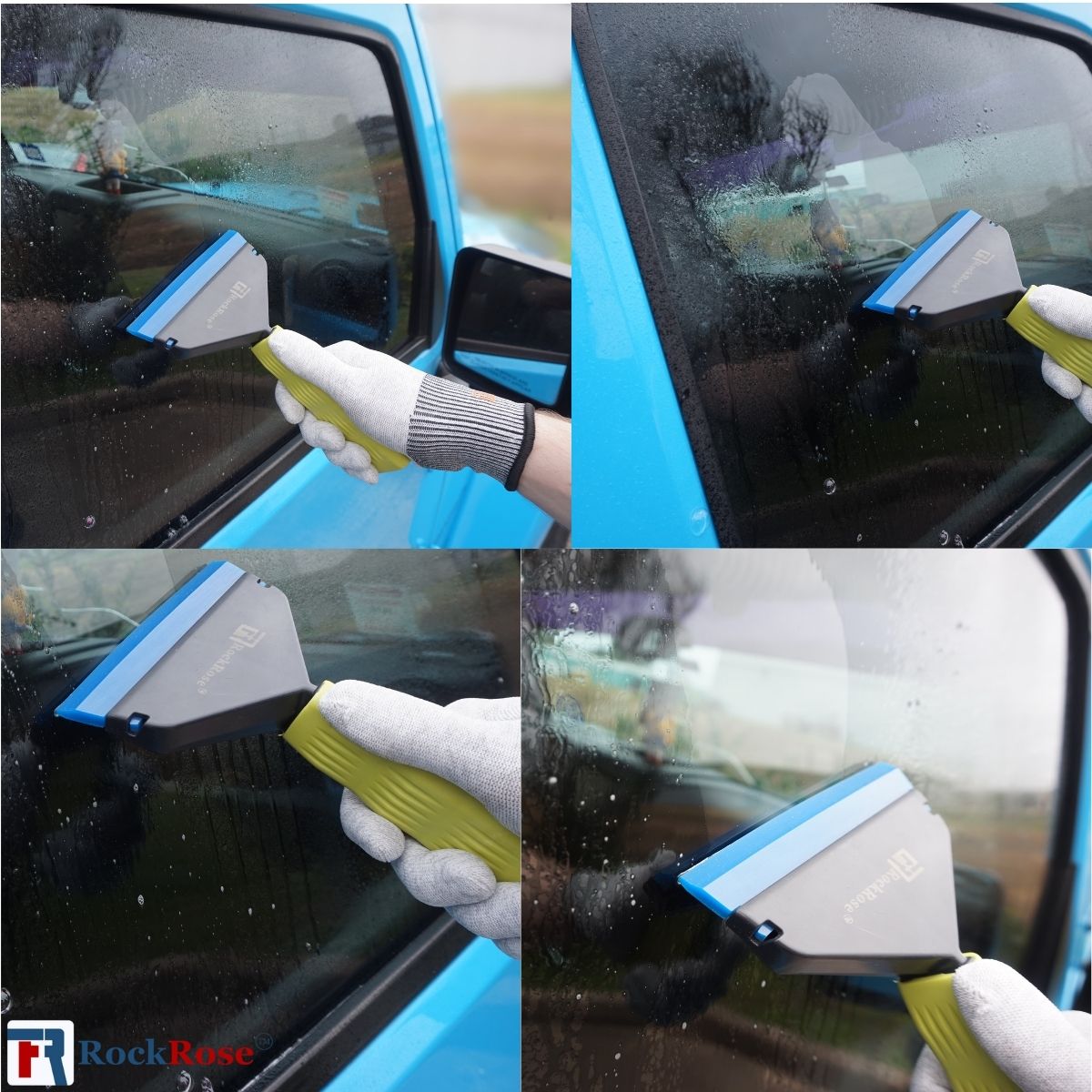 RockRose I-Beam Handle & Blade Combo – Pro Tool for Vinyl Wrap / PPF / Tint