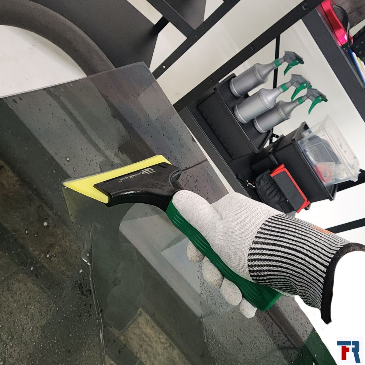 Long I-Beam Squeegee Handle for Smooth Tint & Wrap Installations