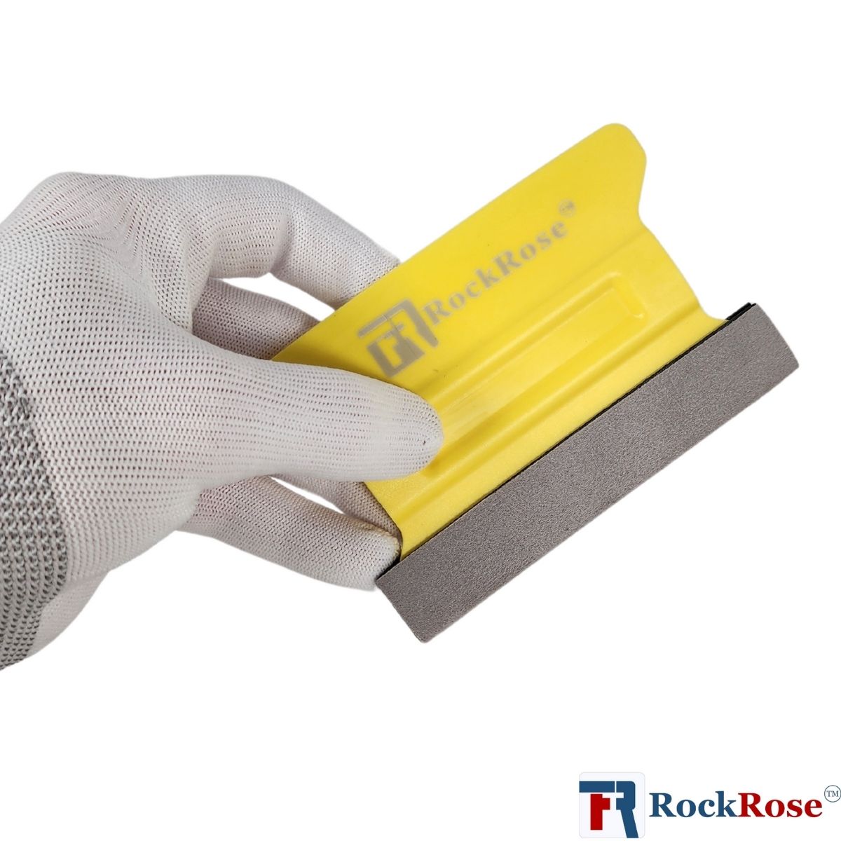 Pink Wing Squeegee with Felt Edge – Vinyl Wrap & Car Tint Tool