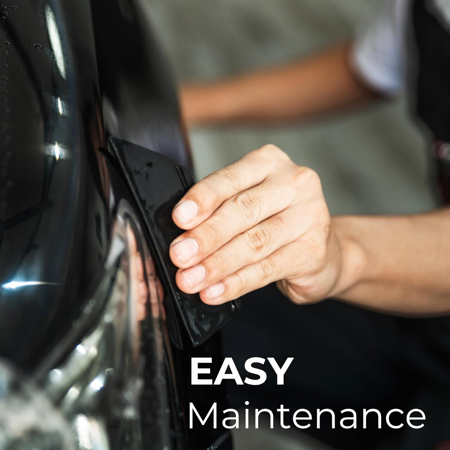 Car hood with STEK film applied