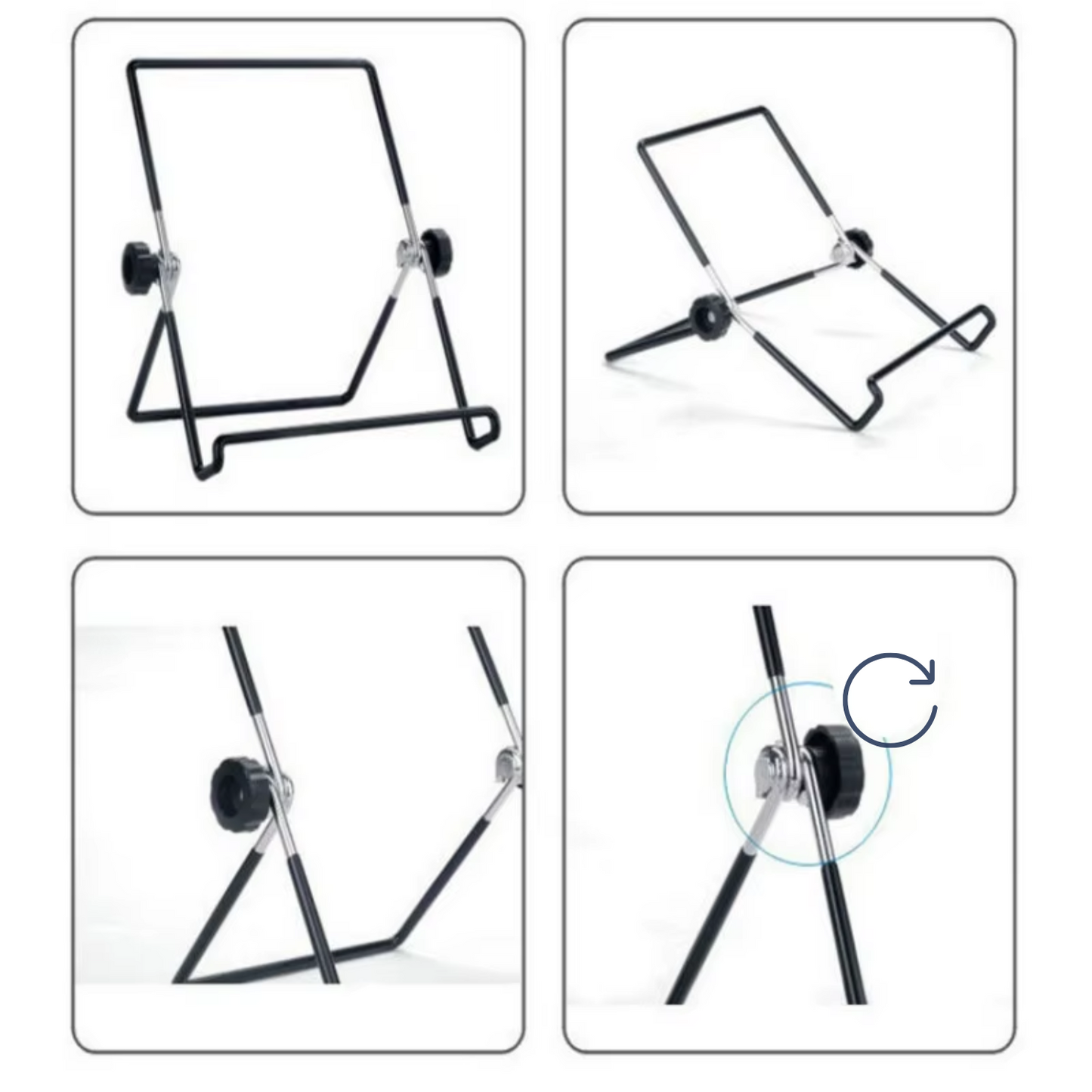 RockRose Portable Auto Body Display Shop Stand (7" × 4.5") – Holder for Bumpers, Hoods, Fenders & Glass