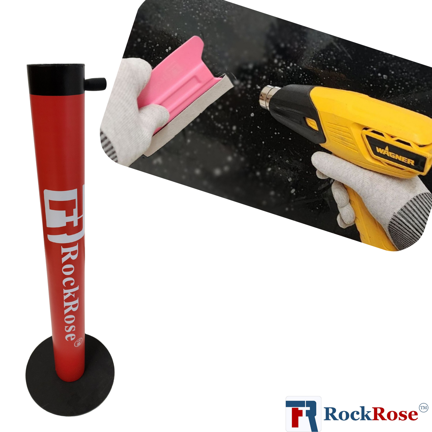 Fixed Arm Heat Gun Stand – Hands-Free Holder for Heat Guns