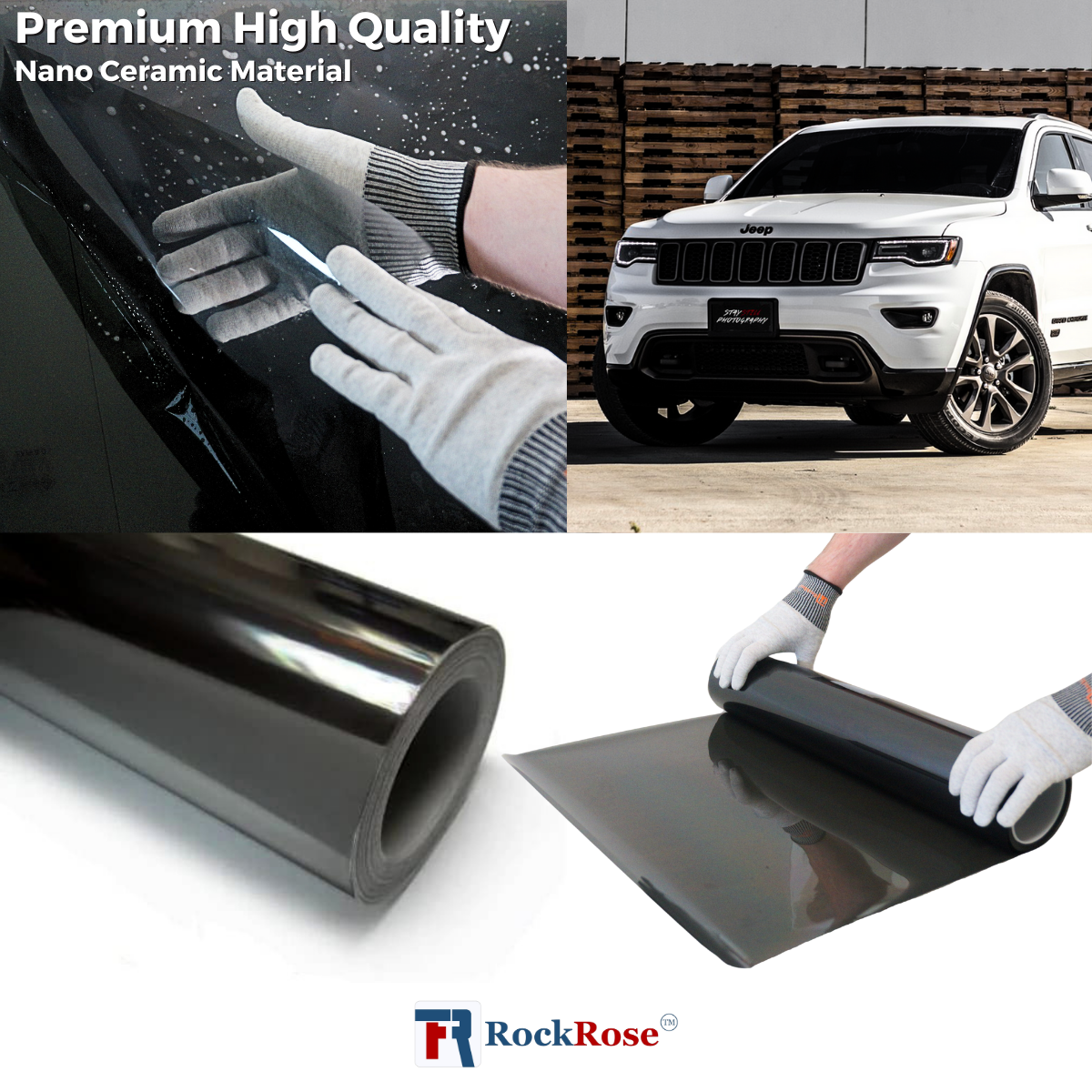 High-performance window tint with infrared rejection
