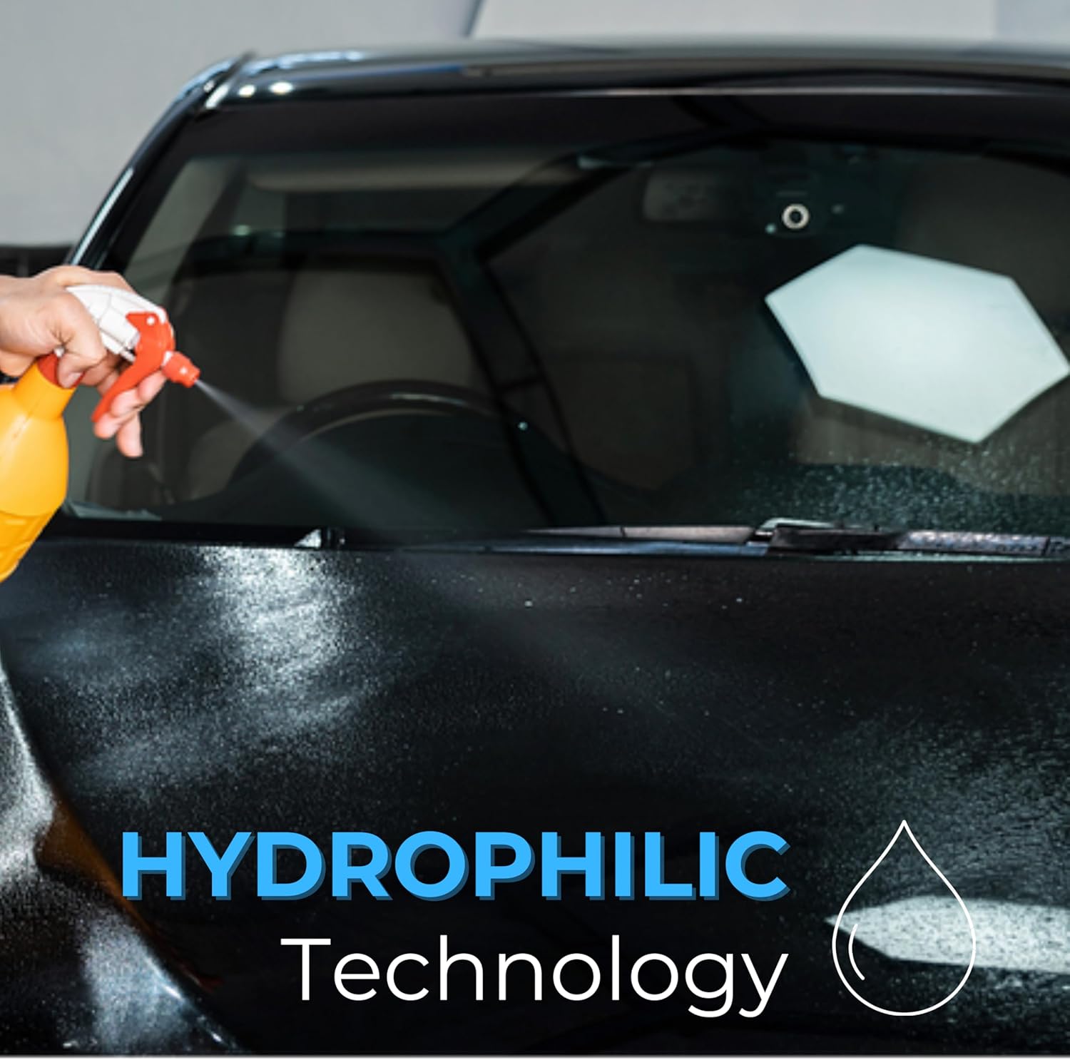 RockRose matte car paint film install
