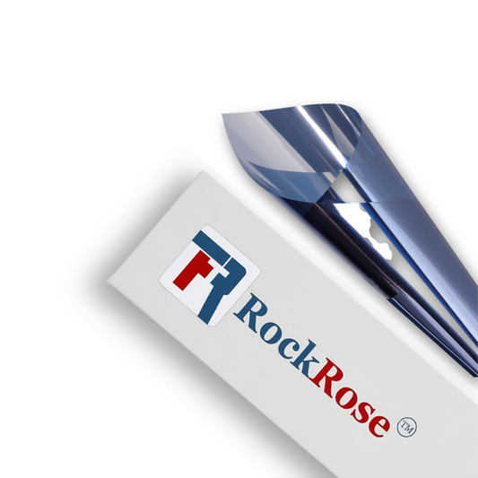 Scratch-resistant mirror window film