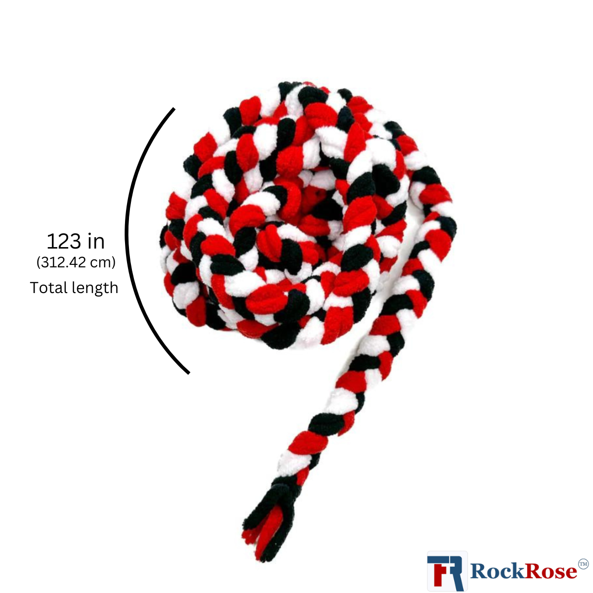 RockRose Braided Soak Rope Shield – Microfiber Water Absorbent Tool for Windshield Tint & Film Install