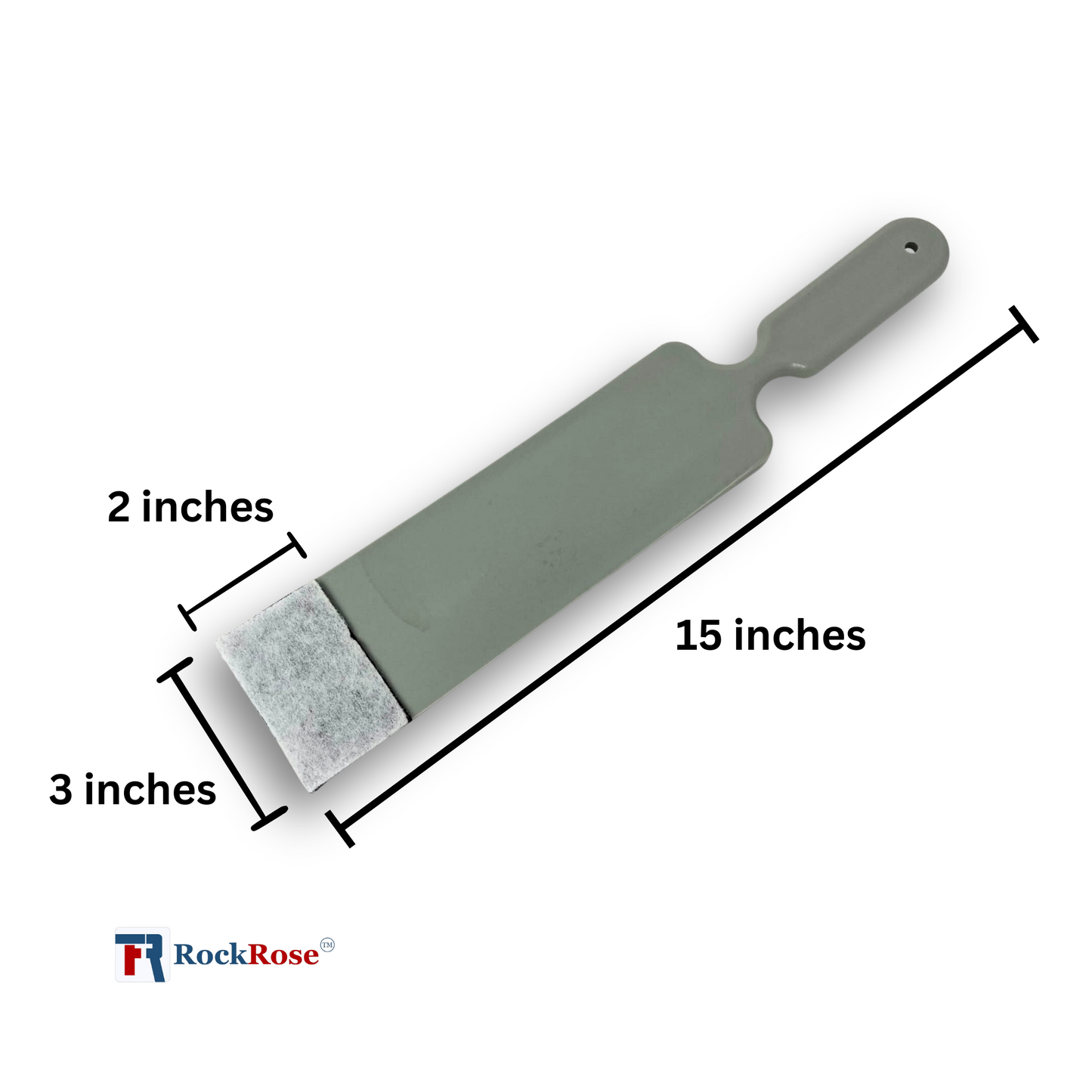 RockRose Long‑Handle Scrubber Squeegee for Tinting – Window Film & Vinyl Application Tool