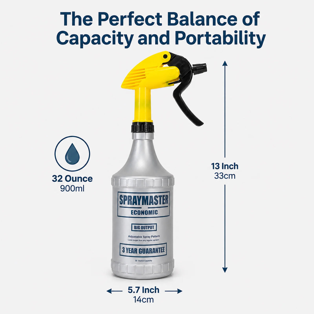 900ml Spray Bottle for Window Tint, PPF & Vinyl Installation