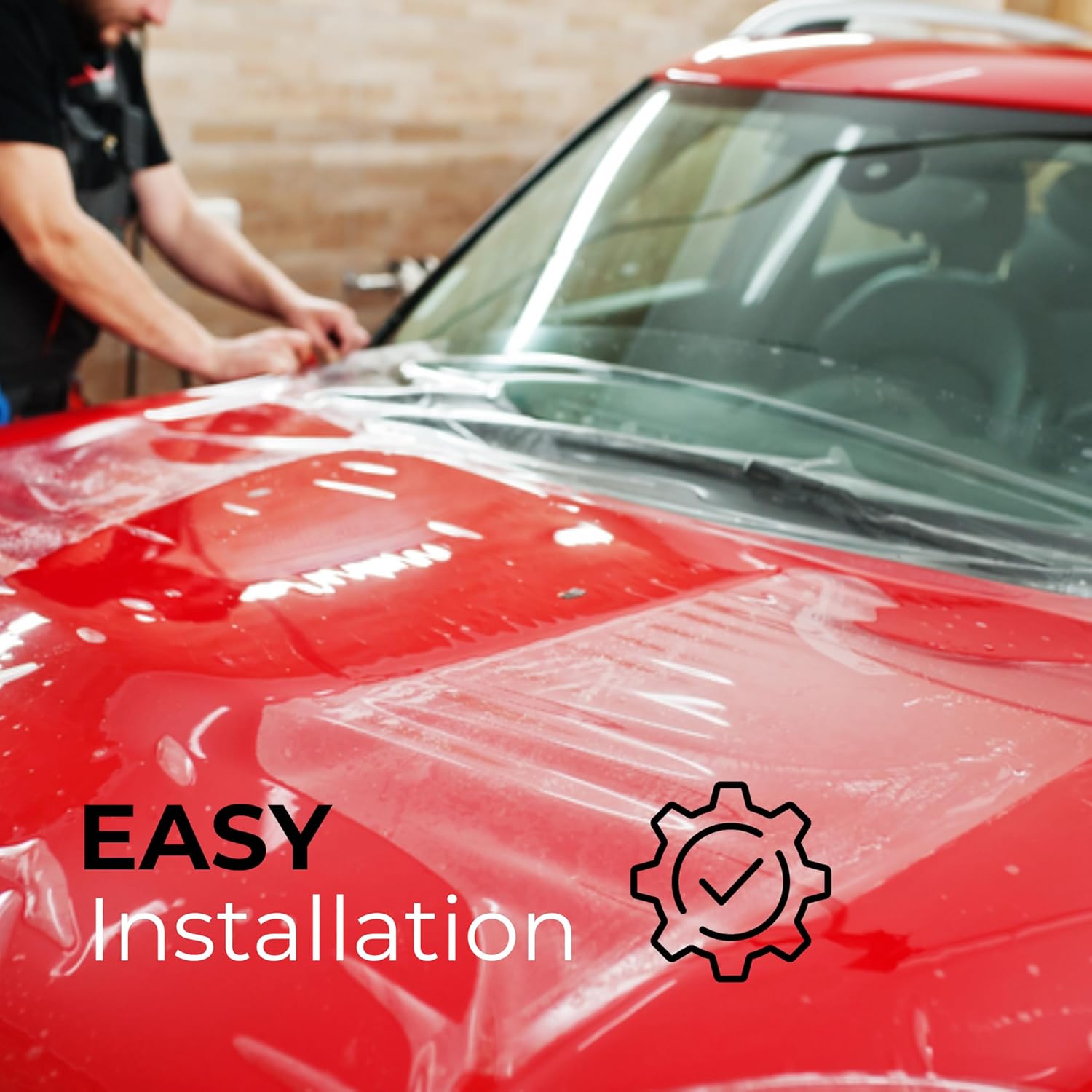 Ultra gloss STEK PPF on luxury car