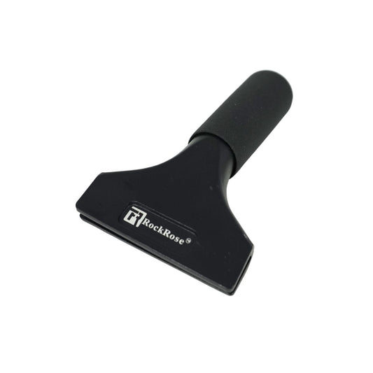 RockRose Elite 6" Cast Aluminum Squeegee – Sturdy, Long-Handle, Anti-Slip, Precision Blade Change with Allen Wrench, Professional Window Tint Tool
