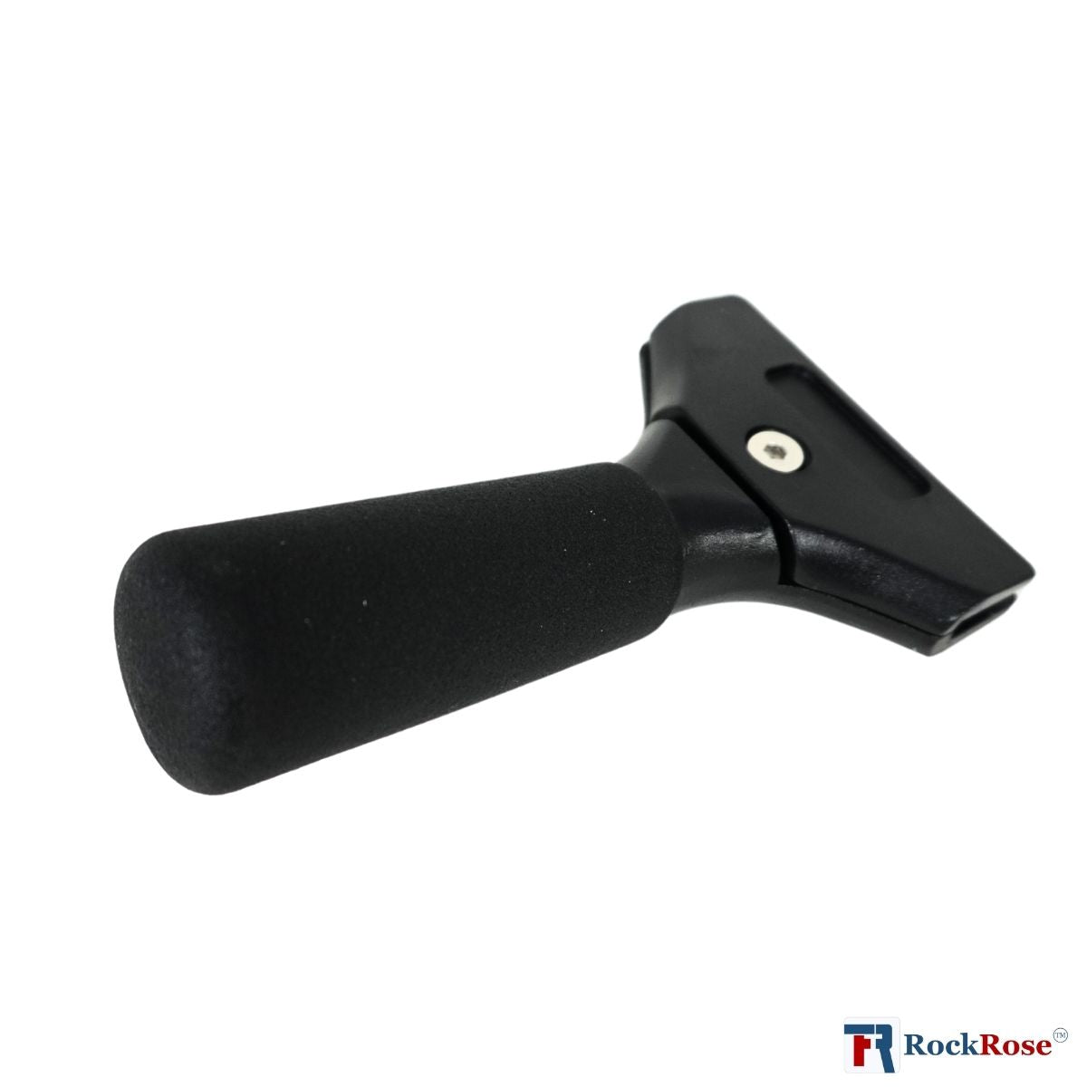 RockRose Elite 6" Cast Aluminum Squeegee – Sturdy, Long-Handle, Anti-Slip, Precision Blade Change with Allen Wrench, Professional Window Tint Tool