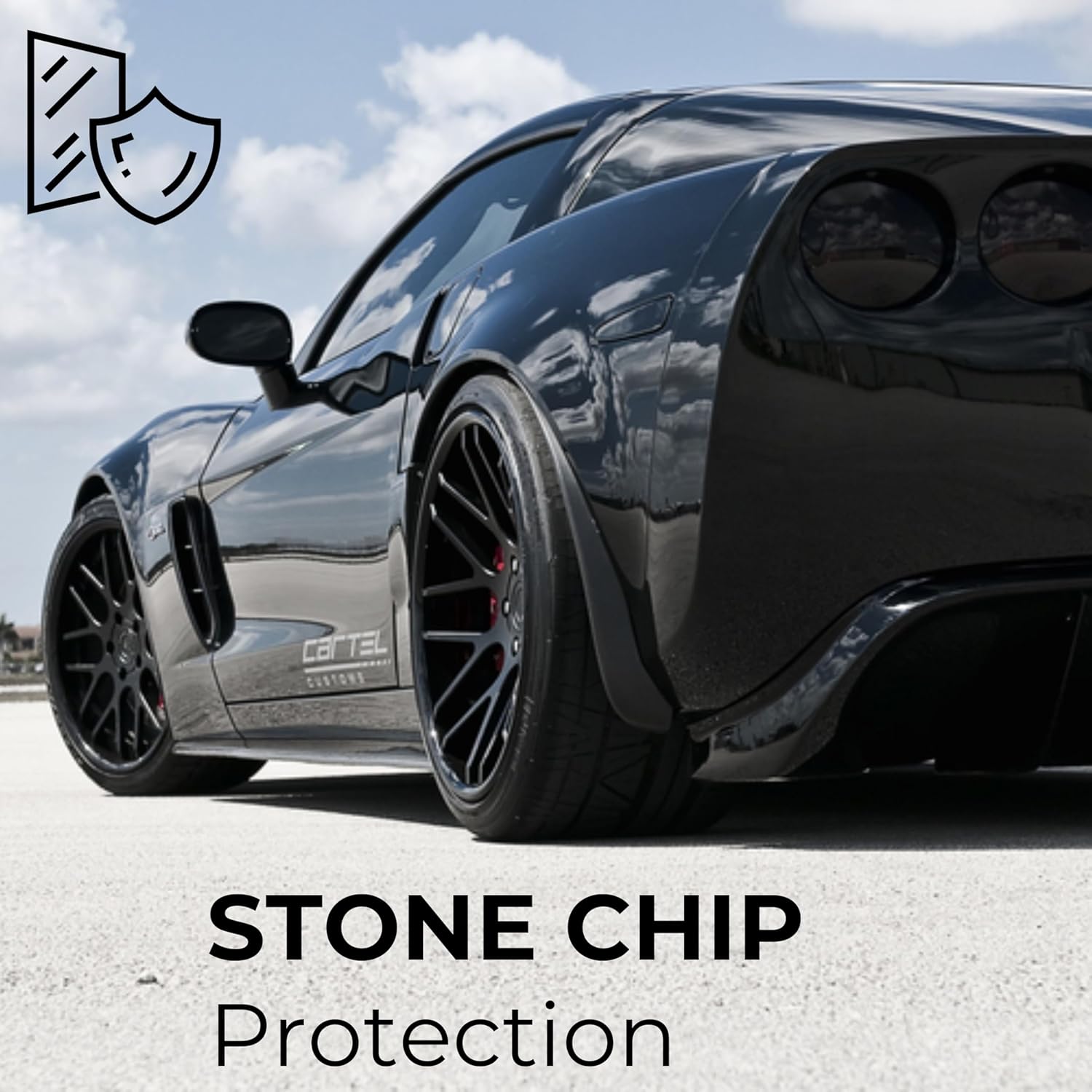 ultra-gloss clear PPF wrap