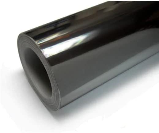 Brushed Chrome Vinyl Wrap Film – Self-Adhesive Air-Release Automotive Wrap (DIY Roll)