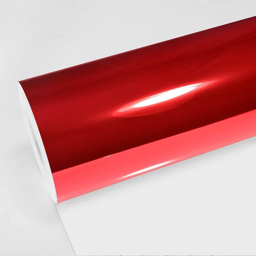 Brushed Chrome Vinyl Wrap Film – Self-Adhesive Air-Release Automotive Wrap (DIY Roll)