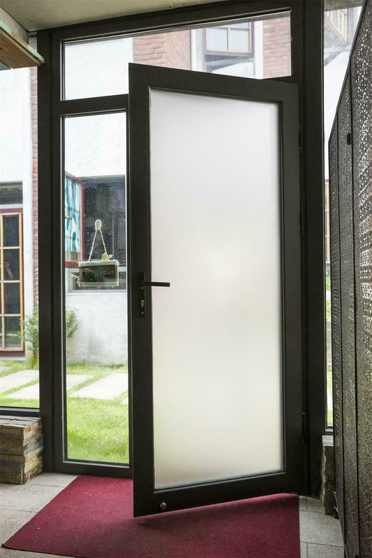 Frosted Privacy Window Film – Easy DIY Static Cling Glass Covering | RockRose
