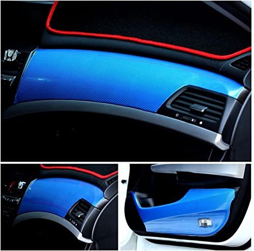 Rockrose 5D Carbon Fiber Vinyl Wrap – Car & Vehicle Wrap Carbon Fiber, Air Release Twill Weave