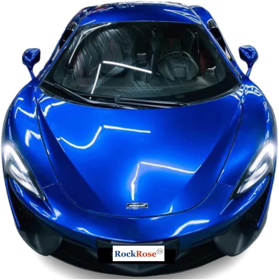 Brushed Chrome Vinyl Wrap Film – Self-Adhesive Air-Release Automotive Wrap (DIY Roll)