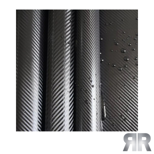 Rockrose 5D Carbon Fiber Vinyl Wrap – Car & Vehicle Wrap Carbon Fiber, Air Release Twill Weave