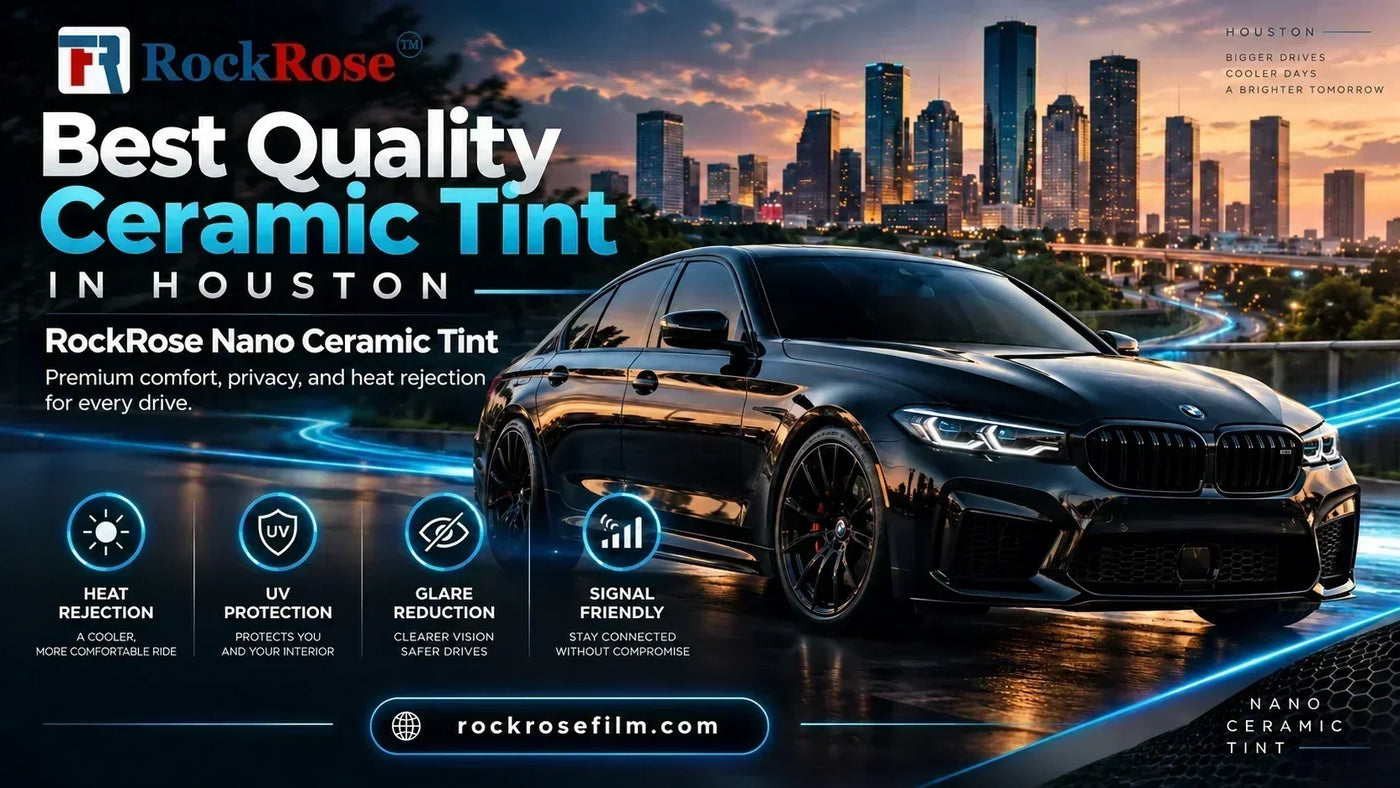 Best quality ceramic tint in Houston
