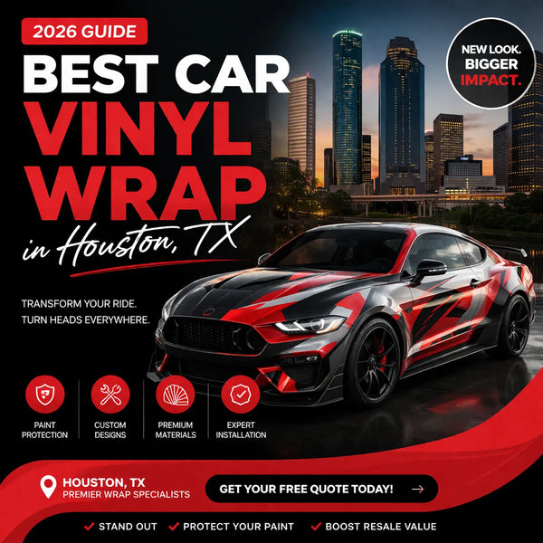 Best Car Vinyl Wrap in Houston, TX (2026 Guide)