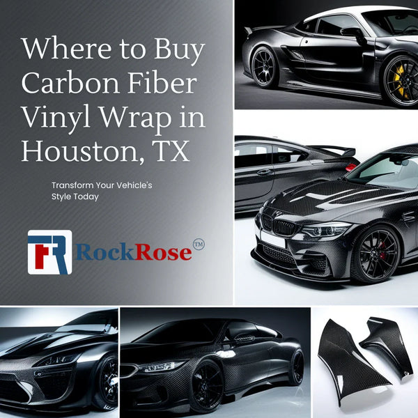 Where to Buy Carbon Fiber Vinyl Wrap in Houston, TX – Best Local Options