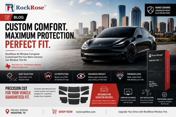 Best pre-cut nano ceramic window tint in Houston