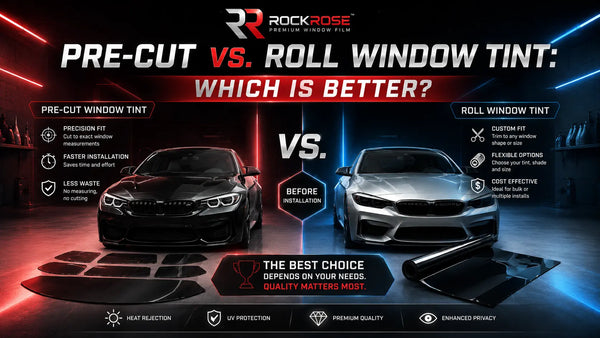 Pre-Cut vs. Roll Window Tint: Which Is Better?