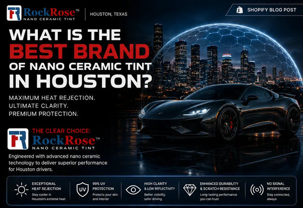 What is the best brand of nano ceramic tint in houston?