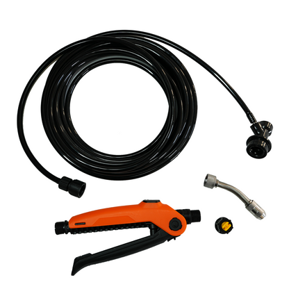 RockRose Premium Sprayer Tank Hose with Water Nozzle Gun – PVC Quick Connect Hose for PPF, Vinyl Wrap, Window Tint & Car Detailing