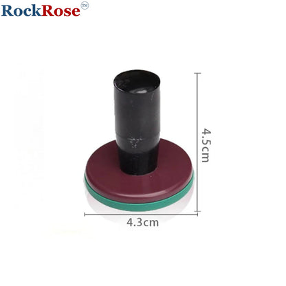 Black and red tool with measurements on a white background, featuring RockRose branding.