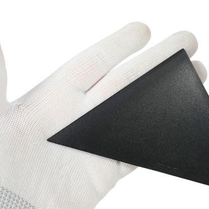 Rockrose Professional Black Quick Foot Squeegee for Tinting - Plastic Material Window Scraper Tool Perfect for Smooth Window Film Installations - Vinyl Scraper Tool for PPF and Car Stickers