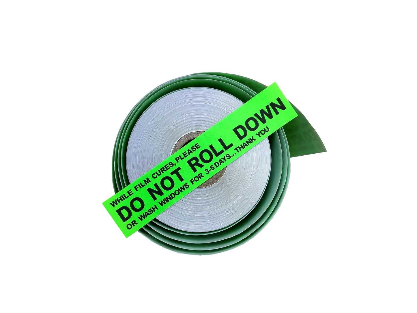 Do Not Roll Down Label