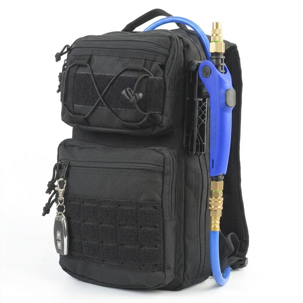 RockRose Battery-Powered 3L Electric Backpack Sprayer – High Pressure Water Spray System for Vinyl Wrap, PPF, Window Tint & Auto Detailing