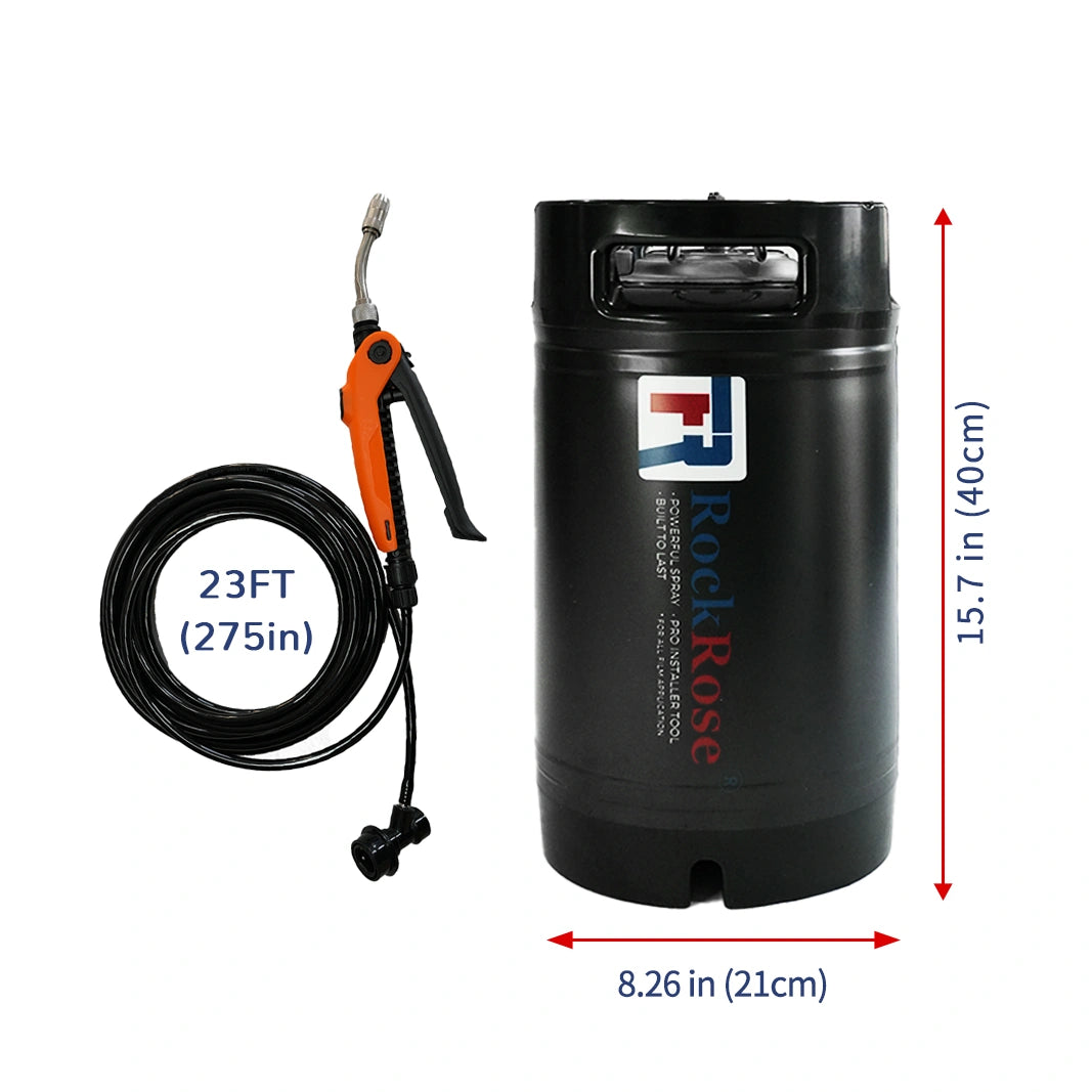 Stainless Steel Sprayer - Industrial-Grade Solution, Tint, PPF Installation Pressurized Tank Cylinder