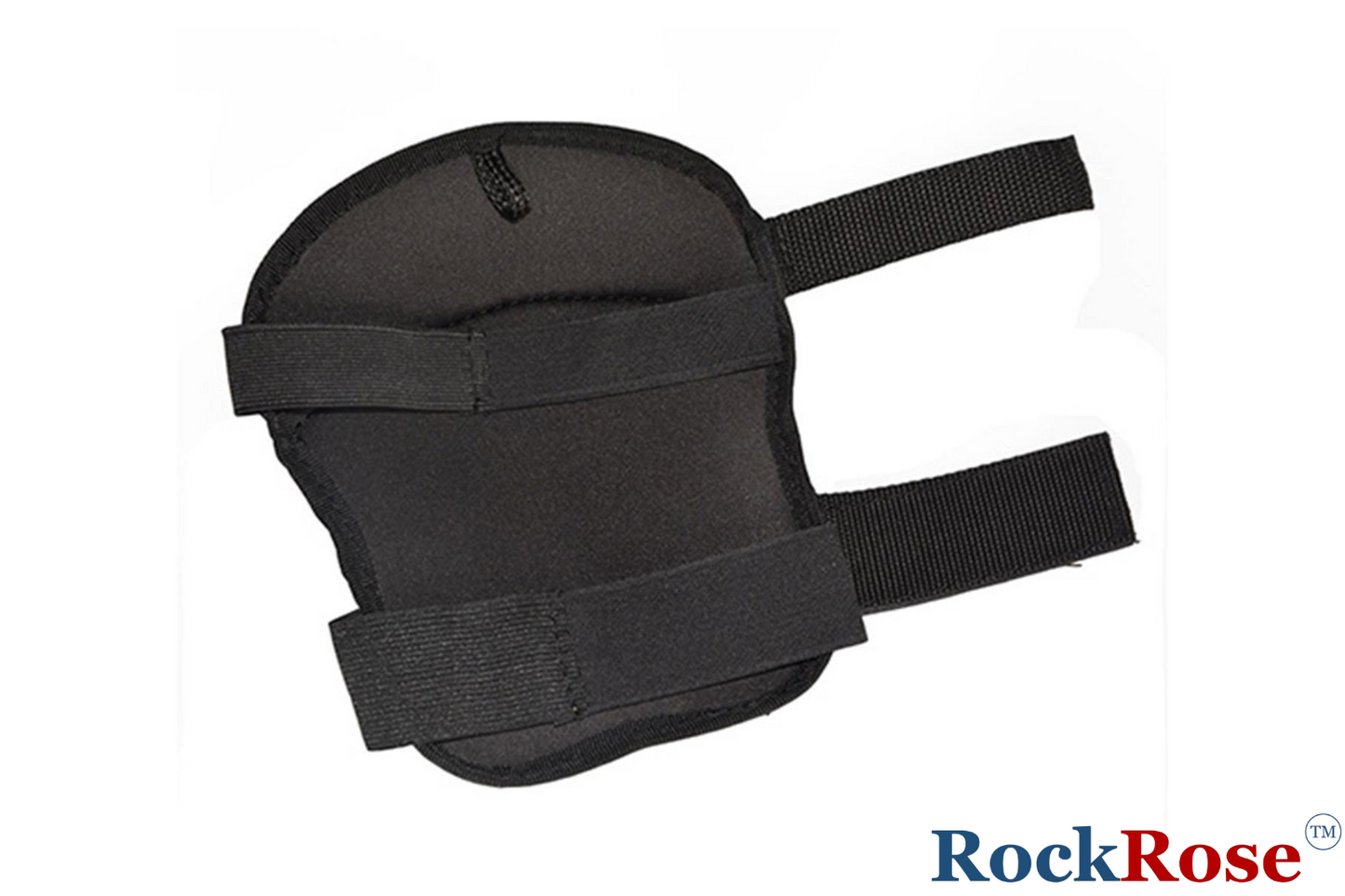 Rockrose Premium Adjustable Kneepad with Interior Padding - Adjustable Straps Work Kneepad for Comfortable Support - Synthetic Rubber Material Knee Brace with Breathable Feature