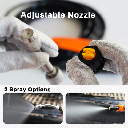 RockRose PPF Sprayer Hose & Nozzle – Quick Connect Spray Gun