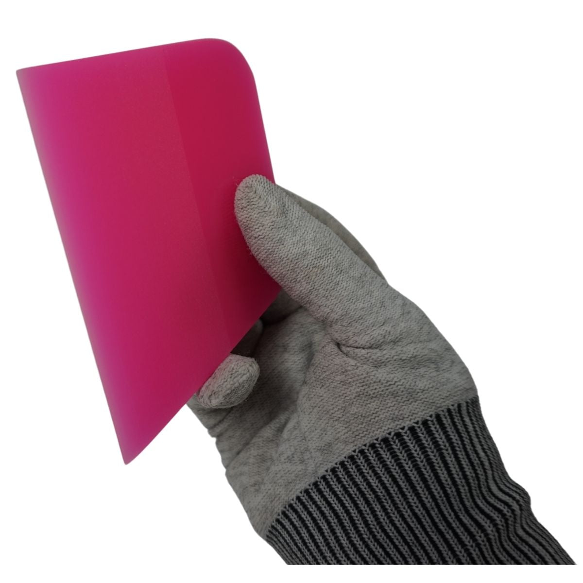 RockRose Pink PPF Squeegee Angled - 4 x 3 inches : Film Application Tool for Bubble-Free, Professional Finishes - Compact and Efficient Vinyl Wrapping Squeegee (2 Units) (Angled 4 x 3 Inches)